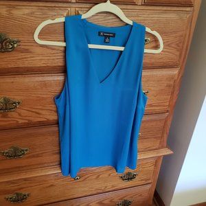 I.N.C Bright Blue tank top